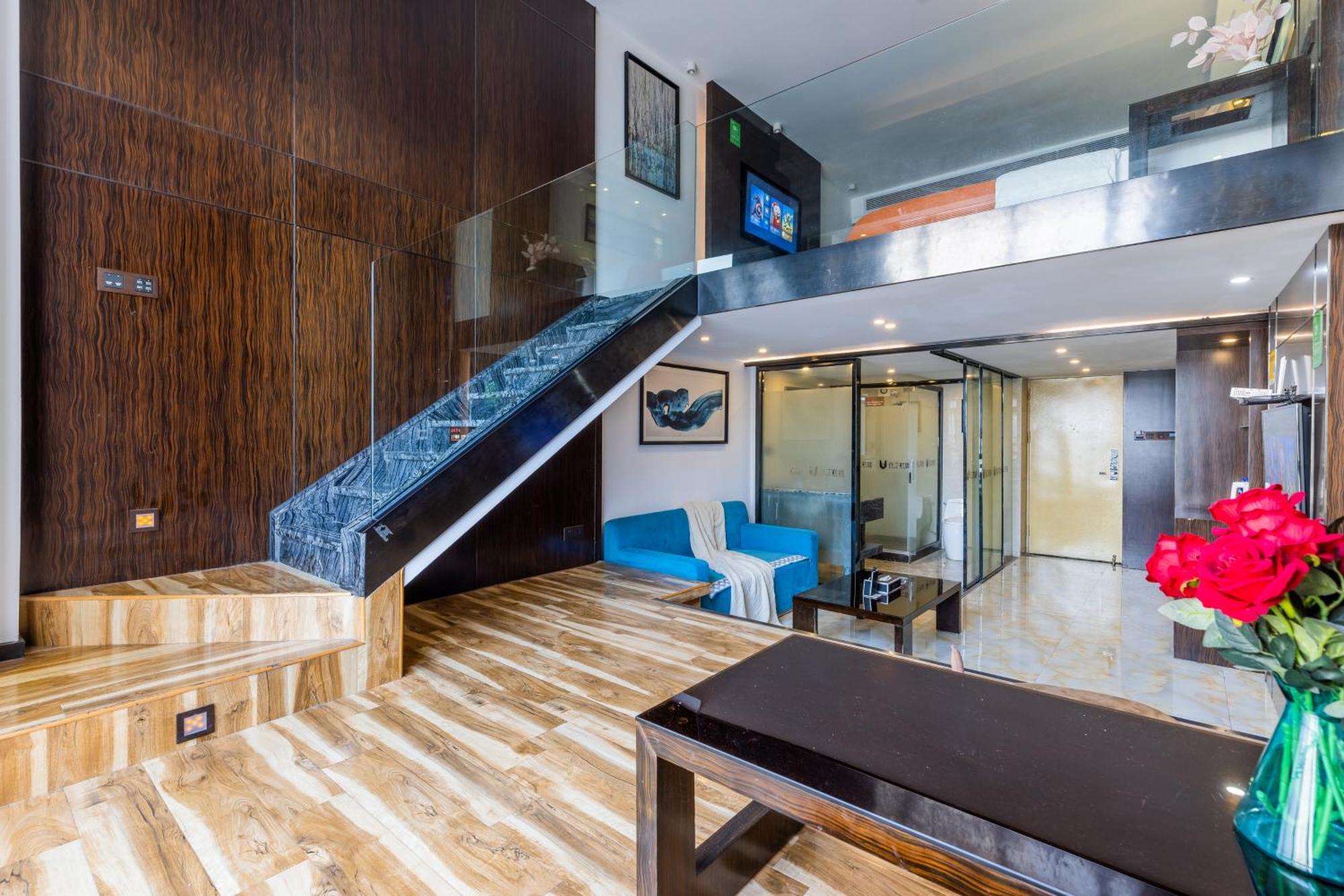 Lavendar Duplex Apartment Guangzhou Exterior photo