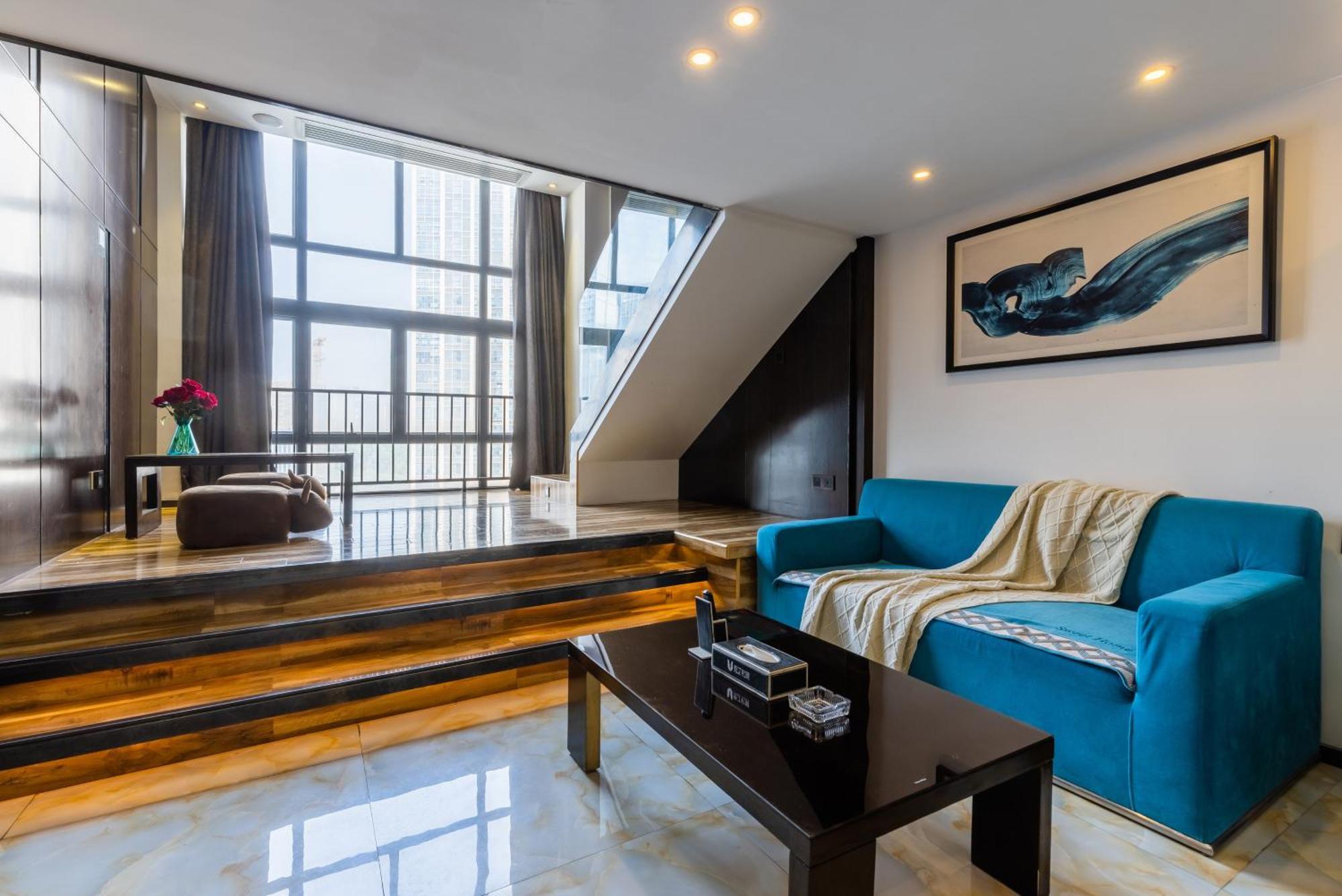 Lavendar Duplex Apartment Guangzhou Exterior photo
