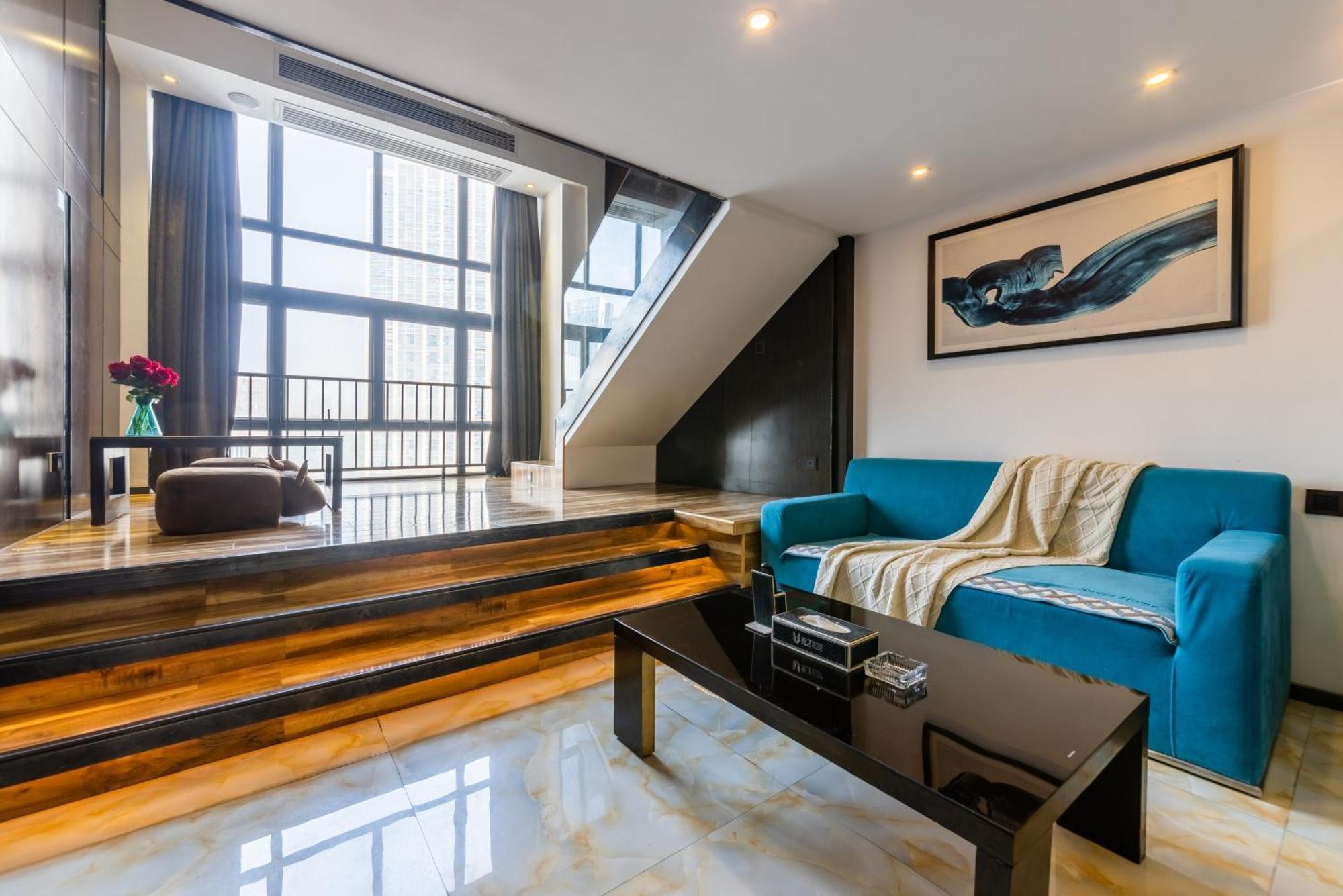 Lavendar Duplex Apartment Guangzhou Exterior photo