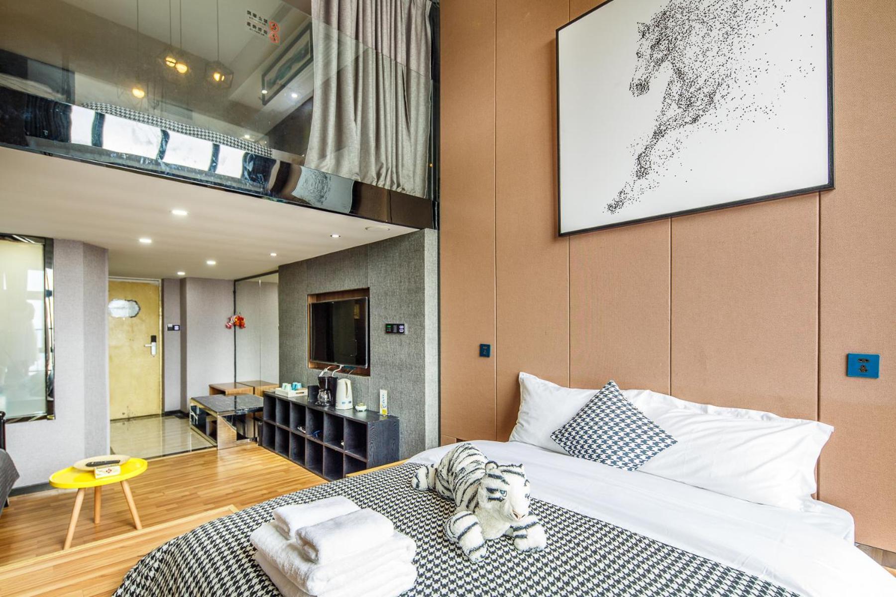 Lavendar Duplex Apartment Guangzhou Exterior photo