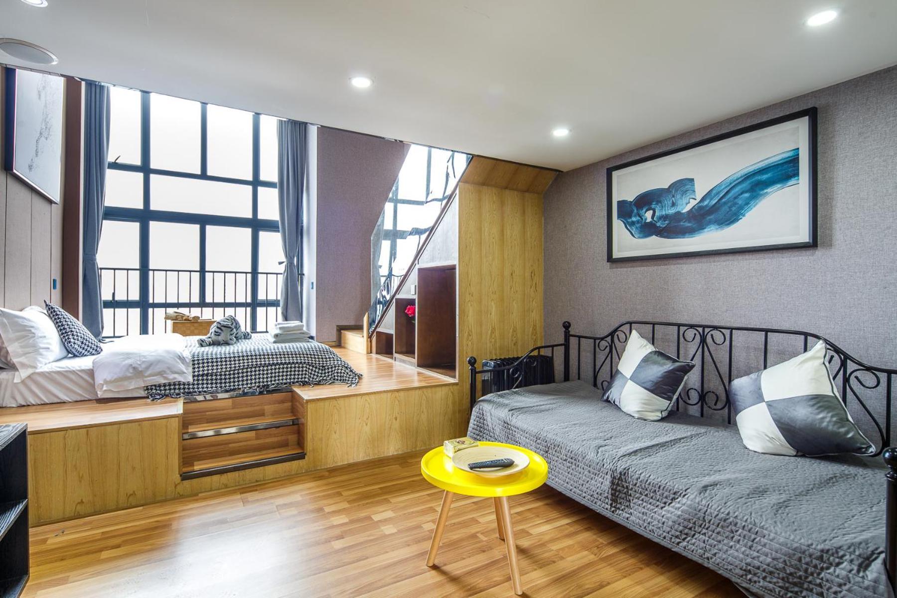Lavendar Duplex Apartment Guangzhou Exterior photo